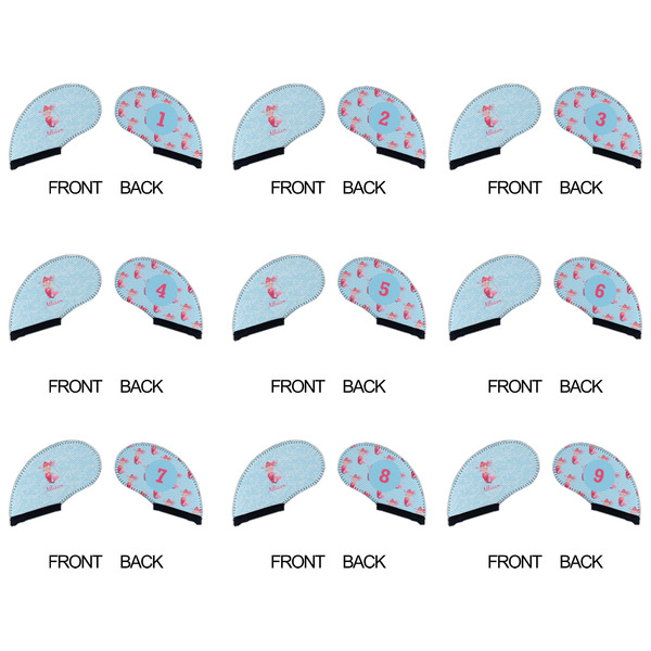 Mermaid Golf Club Covers - APPROVAL (set of 9)