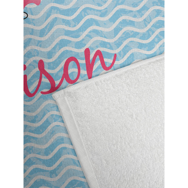 Mermaid Golf Towel - Detail