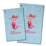 Mermaid Golf Towel - Poly-Cotton Blend w/ Name or Text