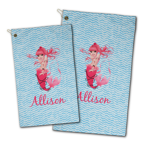 Mermaid Golf Towel - PARENT (small and large)