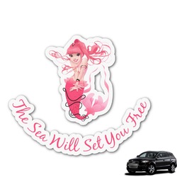Mermaid Graphic Car Decal (Personalized)