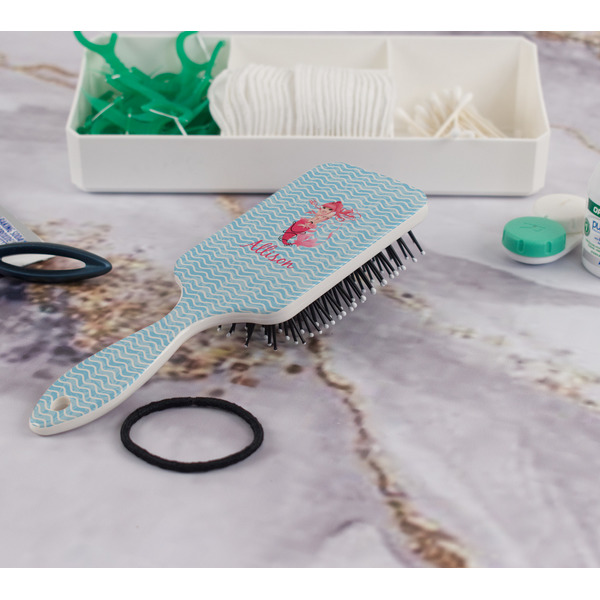 Mermaid Hair Brush - In Bathroom