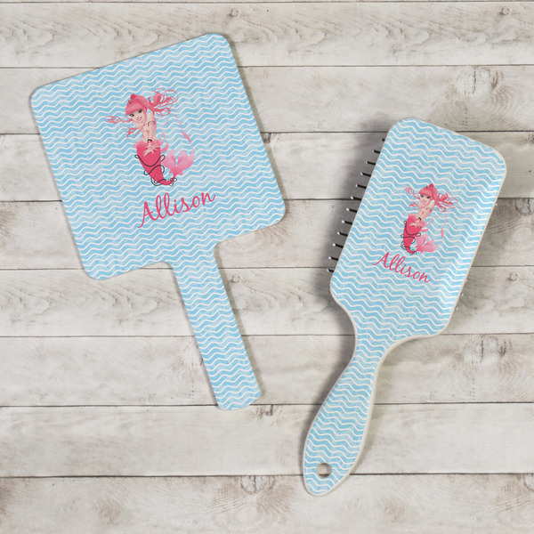 Mermaid Hand Mirrors - In Context