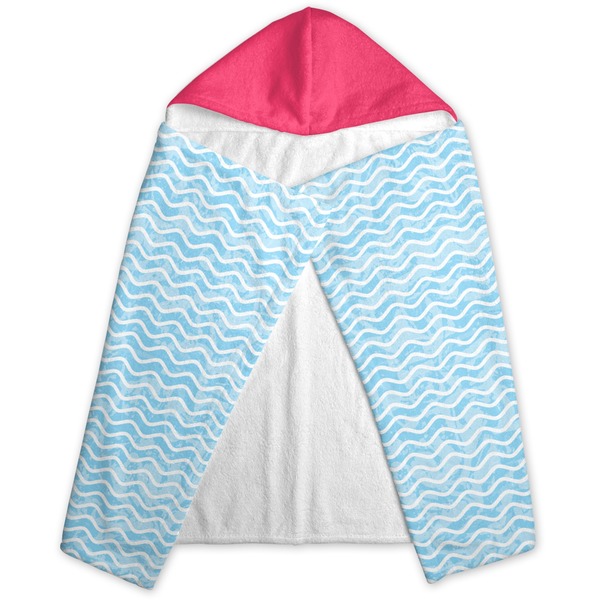 Mermaid Hooded Towel - Folded