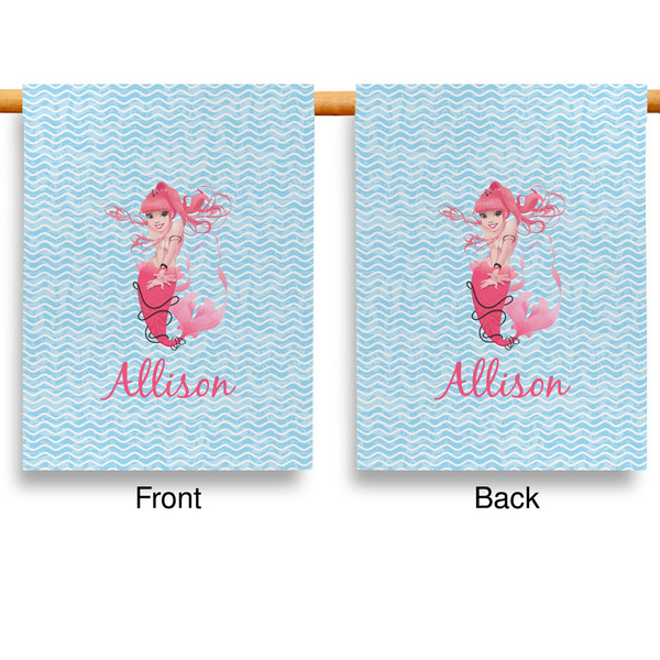 Mermaid House Flags - Double Sided - APPROVAL