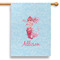 Mermaid 28" House Flag (Personalized)