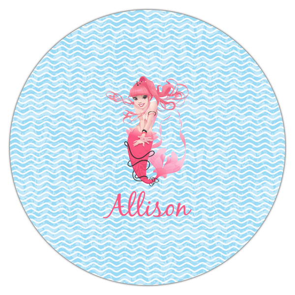 Mermaid Icing Circle - Medium - Single