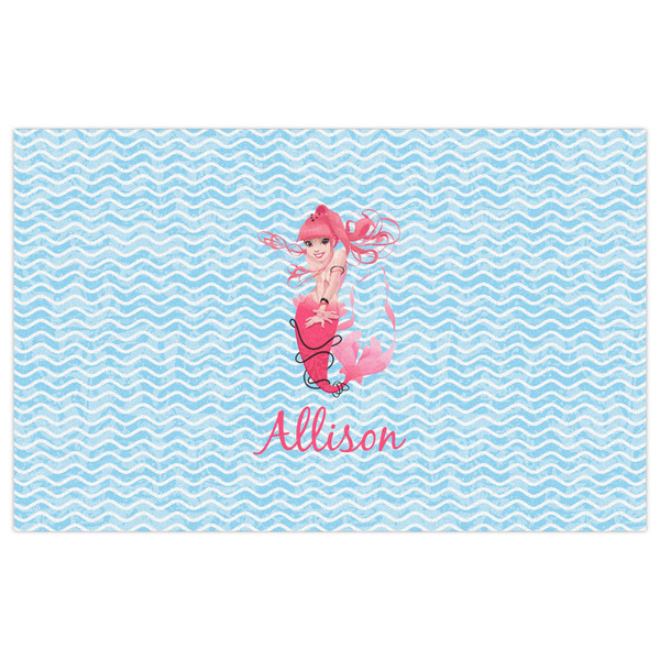 Mermaid Indoor / Outdoor Rug - 5'x8' - Front Flat