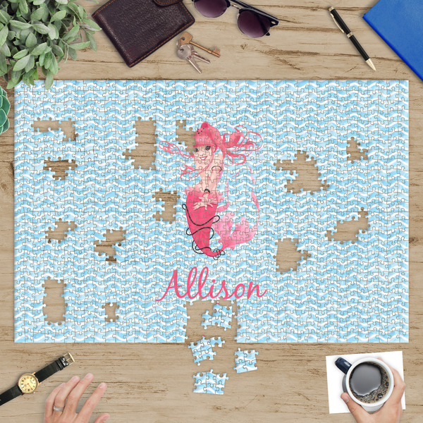 Mermaid Jigsaw Puzzle 1014 Piece - In Context