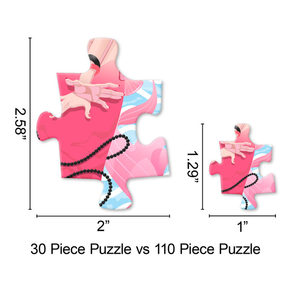 Mermaid Jigsaw Puzzle - Piece Comparison