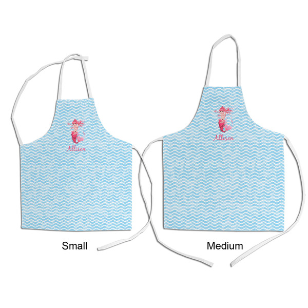Mermaid Kid's Aprons - Comparison