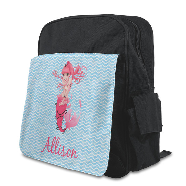 Custom Mermaid Preschool Backpack (Personalized)