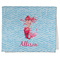 Mermaid Kitchen Towel - Poly Cotton - Folded Half