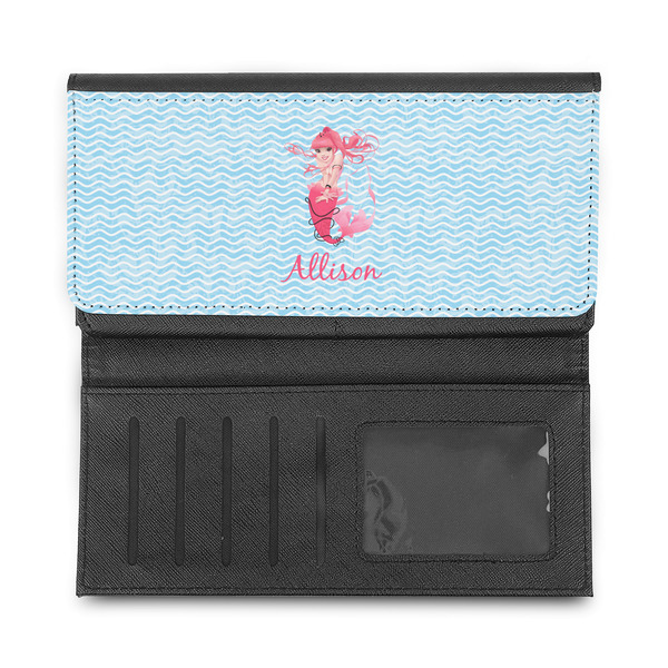 Mermaid Ladies Wallet - Half Way Open