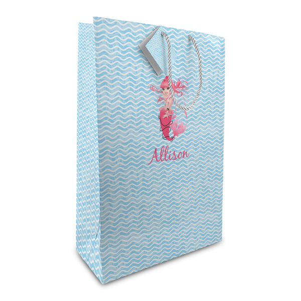 Custom Mermaid Large Gift Bag (Personalized)