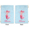 Mermaid Large Laundry Bag - Front & Back View