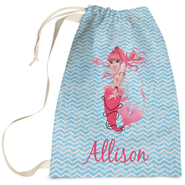 Custom Mermaid Laundry Bag - Large (Personalized)