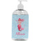 Mermaid Plastic Soap / Lotion Dispenser (16 oz - Large - White) (Personalized)