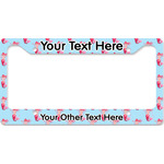 Mermaid License Plate Frame - Style B (Personalized)