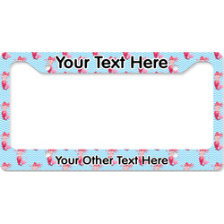 Mermaid License Plate Frame - Style B (Personalized)