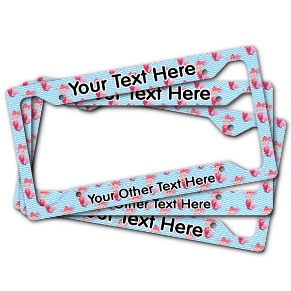 Mermaid License Plate Frames - (PARENT MAIN)