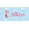 Mermaid Personalized Front License Plate