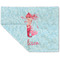 Mermaid Linen Placemat - Folded Corner (double side)