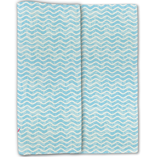 Mermaid Linen Placemat - Folded Half (double sided)