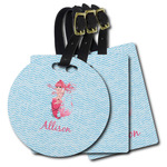 Mermaid Plastic Luggage Tag (Personalized)