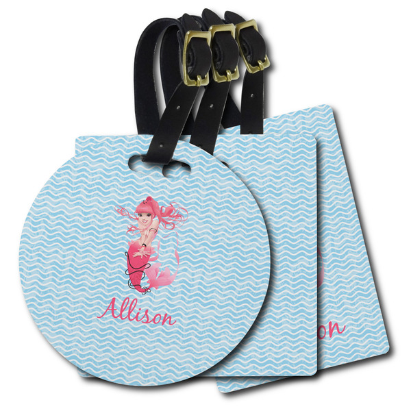 Custom Mermaid Plastic Luggage Tag (Personalized)