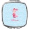 Mermaid Compact Makeup Mirror (Personalized)