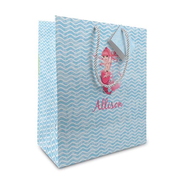 Custom Mermaid Medium Gift Bag (Personalized)