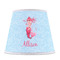 Mermaid Poly Film Empire Lampshade - Front View