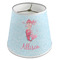 Mermaid Poly Film Empire Lampshade - Angle View
