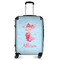Mermaid Suitcase - 24" Medium - Checked (Personalized)