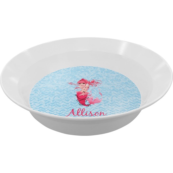 Custom Mermaid Melamine Bowl (Personalized)