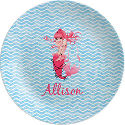 Mermaid Melamine Plate (Personalized)