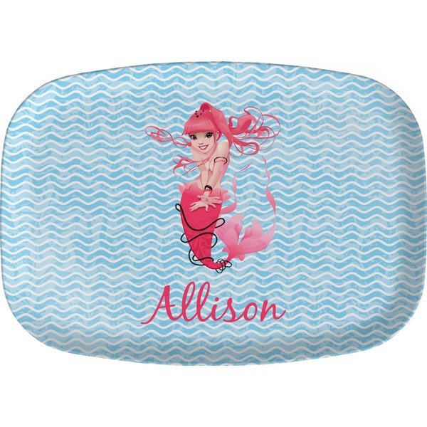 Custom Mermaid Melamine Platter (Personalized)