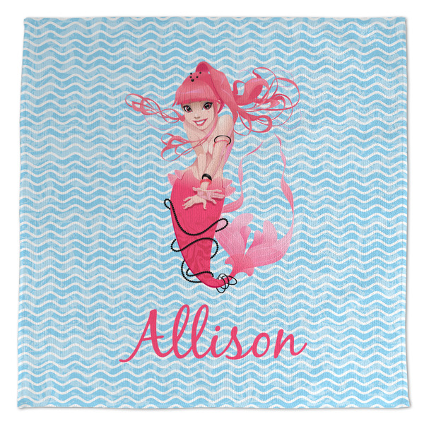 Custom Mermaid Microfiber Dish Towel (Personalized)