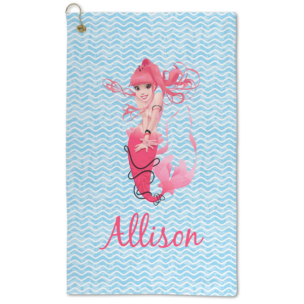 Custom Mermaid Microfiber Golf Towel (Personalized)