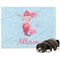 Mermaid Dog Blanket - Large (Personalized)