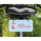 Mermaid Mini License Plate on Bicycle - LIFESTYLE Two holes