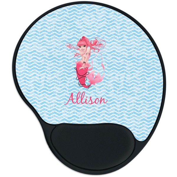 Custom Mermaid Mouse Pad with Wrist Support