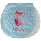 Mermaid Burp Pad - Velour w/ Name or Text