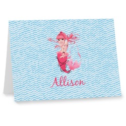 Mermaid Note cards (Personalized)