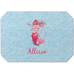 Mermaid Dining Table Mat - Octagon (Single-Sided) w/ Name or Text