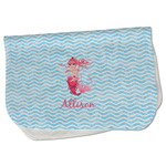 Mermaid Burp Cloth - Fleece w/ Name or Text