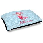 Mermaid Dog Bed w/ Name or Text