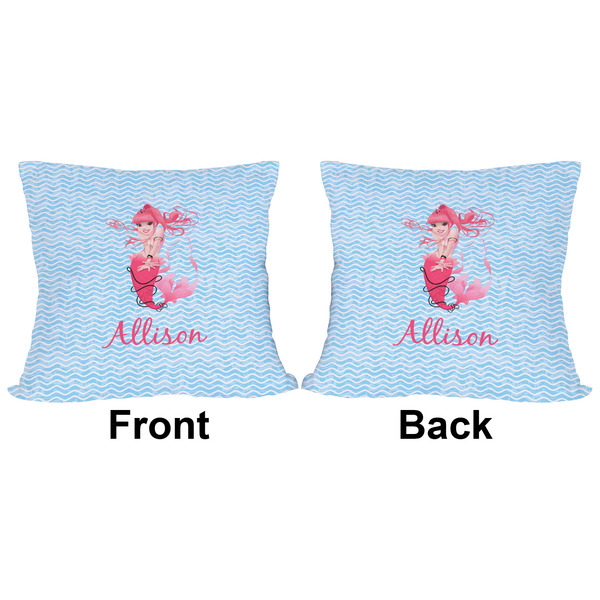 Mermaid Outdoor Pillow - 16x16