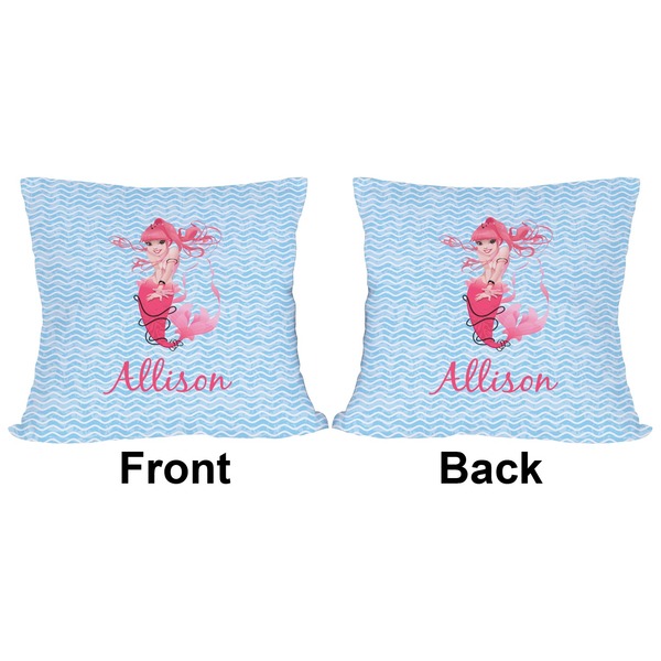 Mermaid Outdoor Pillow - 18x18